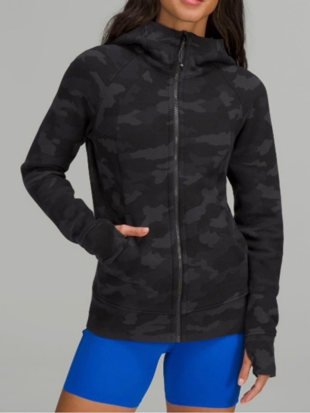 Black Camo Lululemon Jacket
